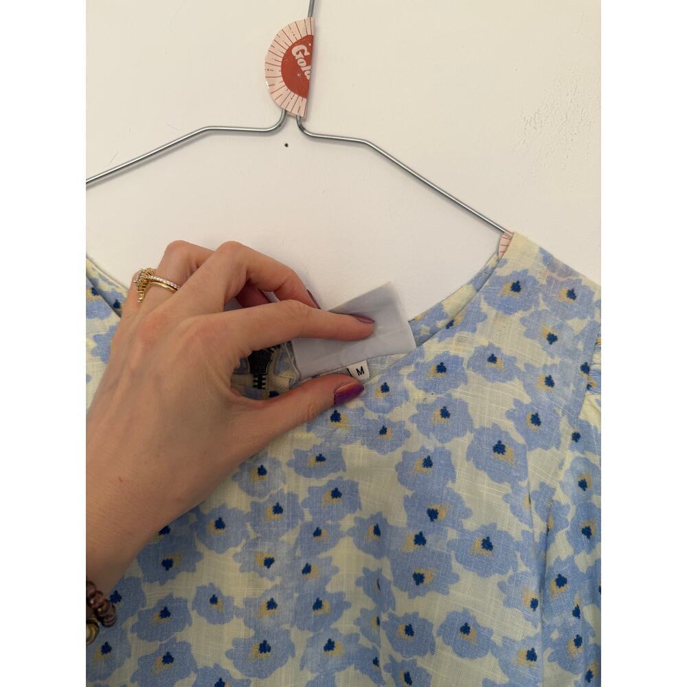 Cecile Copenhagen Ema 100% Cotton Floral Top - Picture 9 of 10
